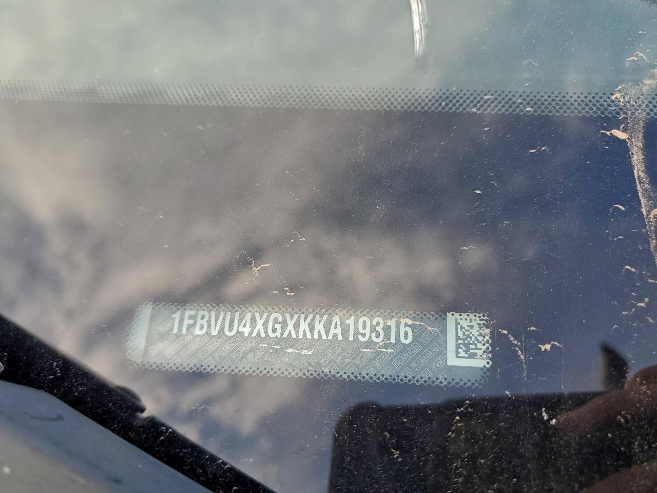 2019 Ford Transit T-350 Hd VIN: 1FBVU4XGXKKA19316 Lot: 93718345