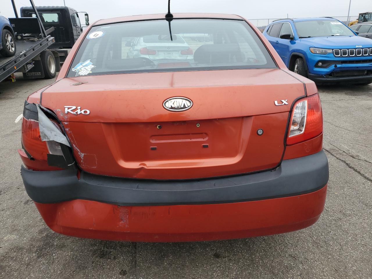 2009 Kia Rio Base VIN: KNADE223396498823 Lot: 92420625