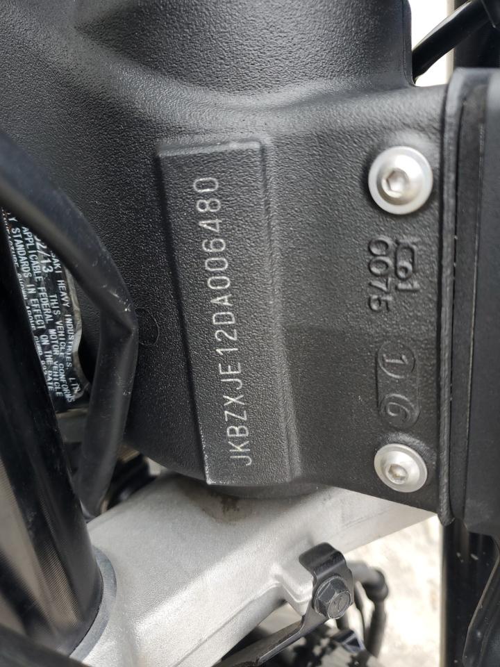 2013 Kawasaki Zx636 E VIN: JKBZXJE12DA006480 Lot: 92266575