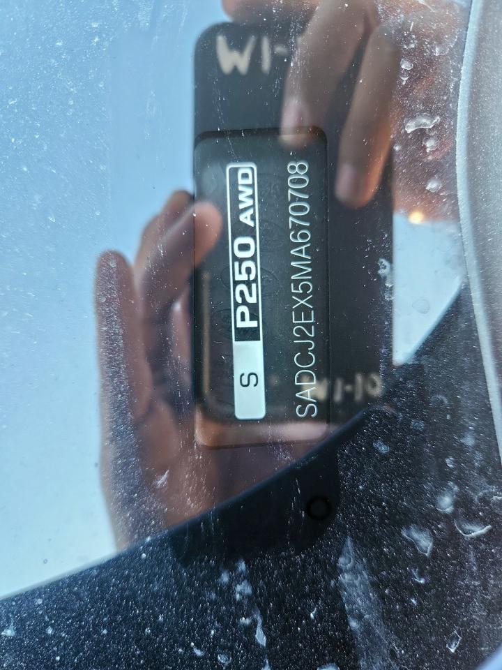 2021 Jaguar F-Pace S VIN: SADCJ2EX5MA670708 Lot: 91360875