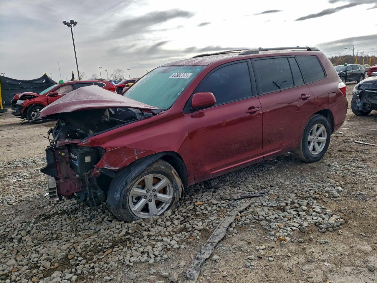 2010 Toyota Highlander Se VIN: 5TDJK3EH0AS019483 Lot: 93908565