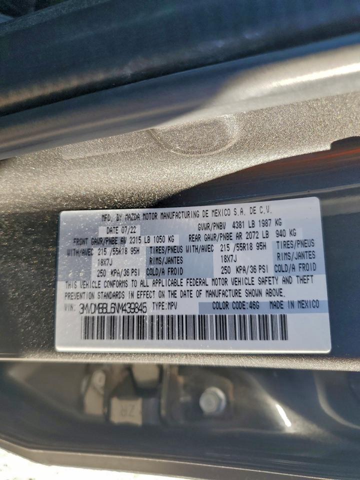 2022 Mazda Cx-30 Select VIN: 3MVDMBBL6NM439845 Lot: 94728735