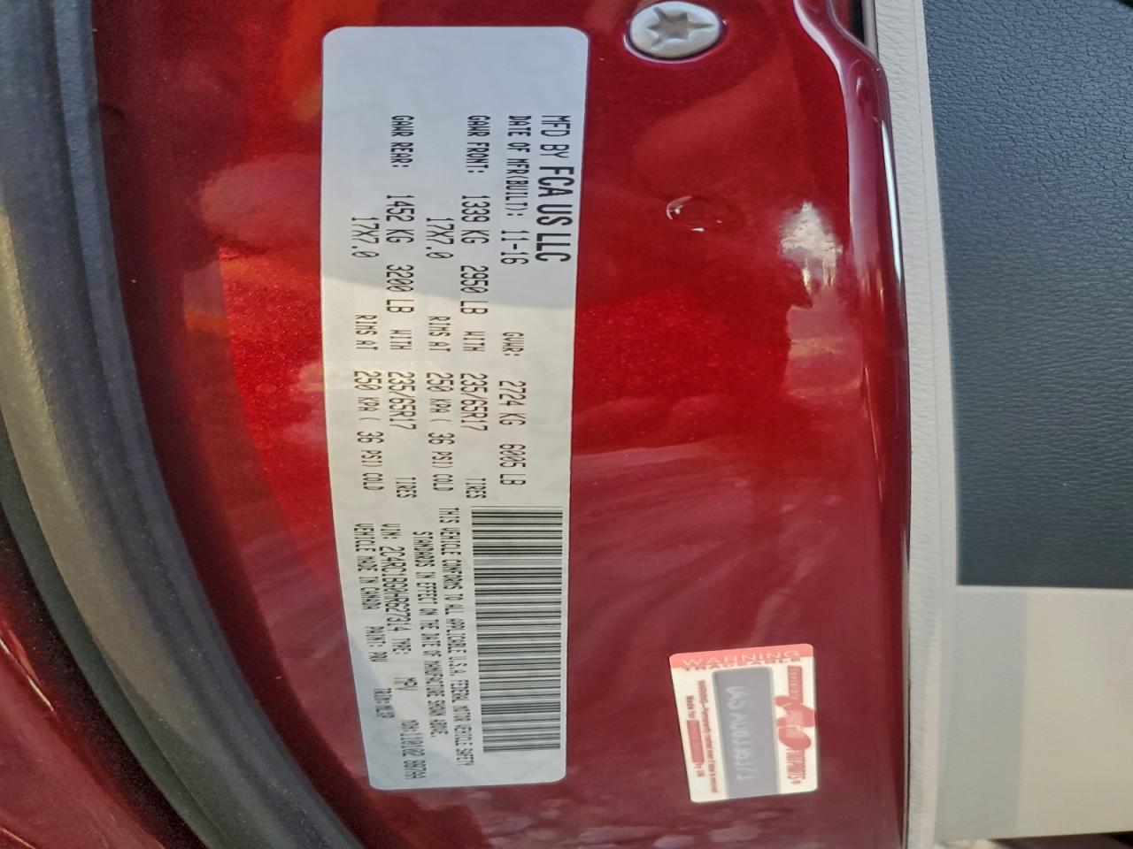 2017 Chrysler Pacifica Touring L VIN: 2C4RC1BG0HR627314 Lot: 94179025