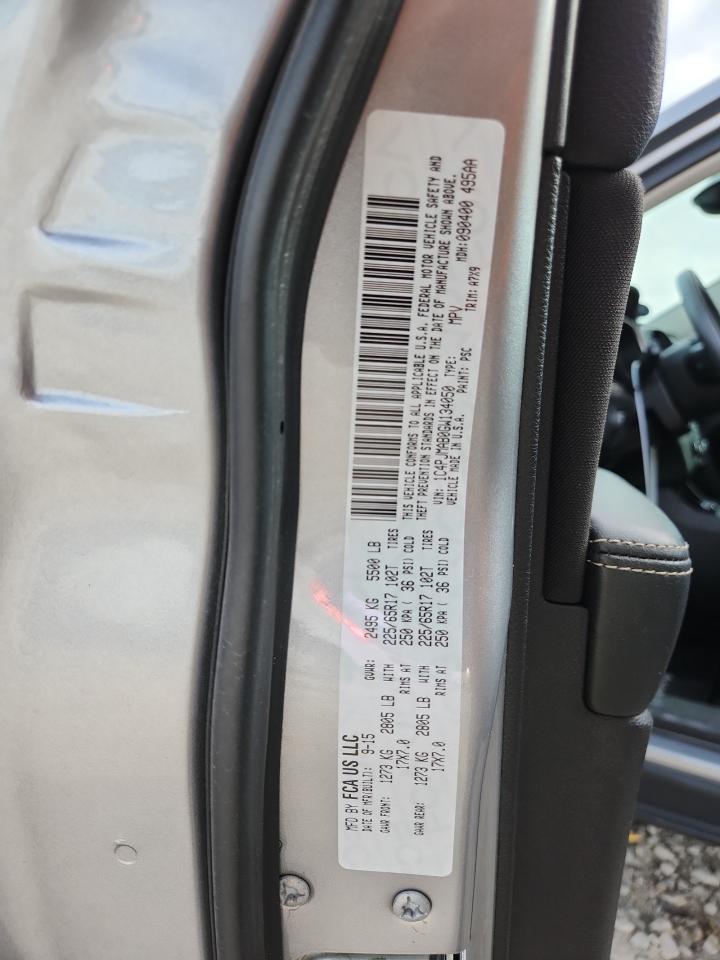 2016 Jeep Cherokee Sport VIN: 1C4PJMAB0GW134050 Lot: 91676385