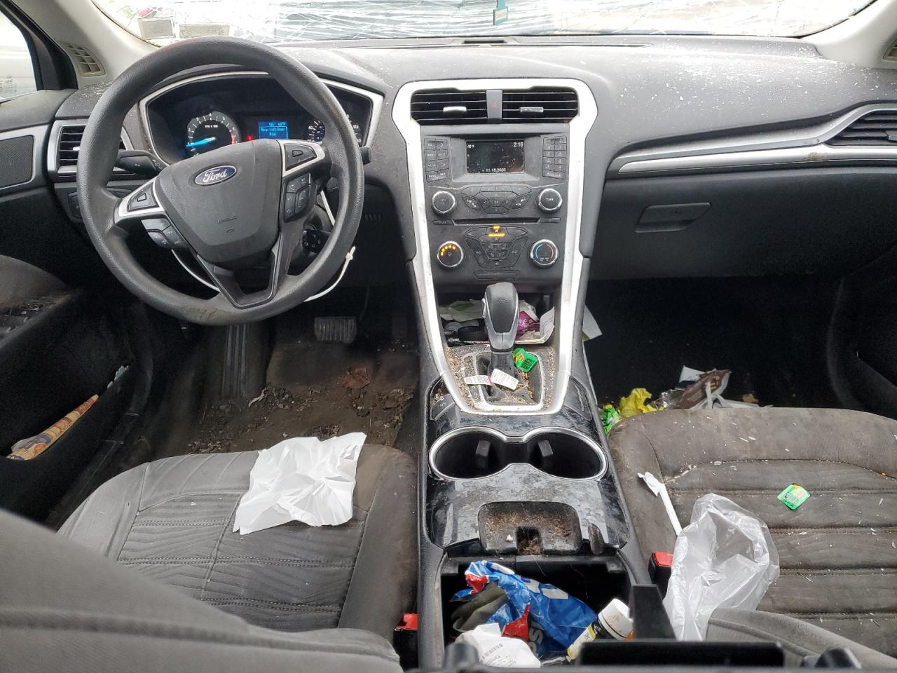 2016 Ford Fusion S VIN: 3FA6P0G71GR322753 Lot: 93083275