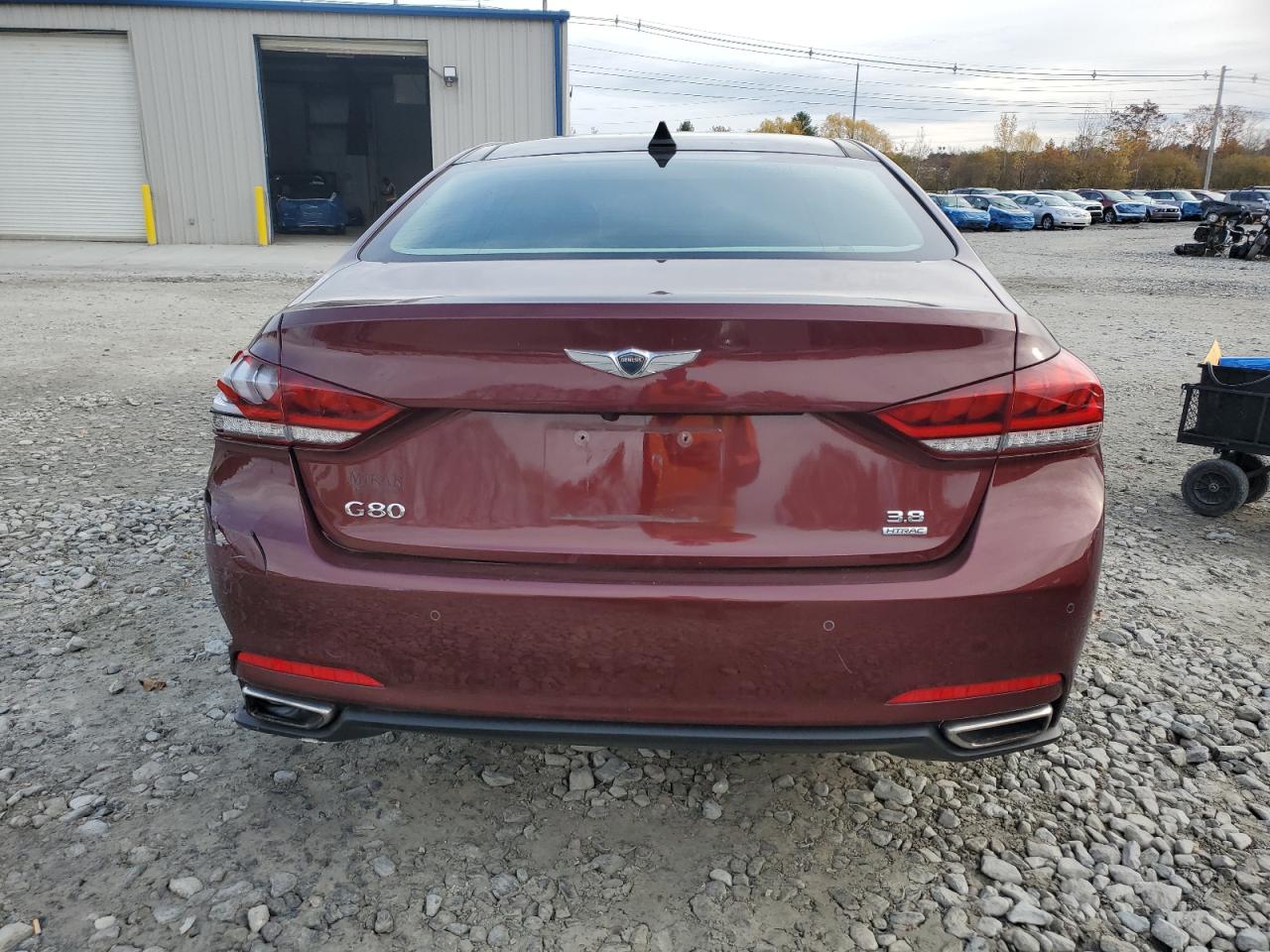2017 Genesis G80 Base VIN: KMHGN4JE9HU172612 Lot: 91205185
