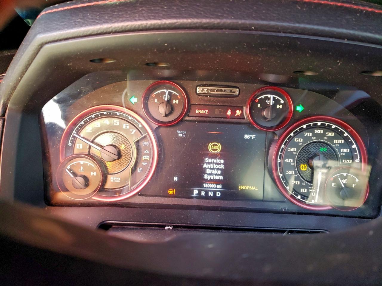 2017 Ram 1500 Rebel VIN: 1C6RR7YT7HS634627 Lot: 93604715