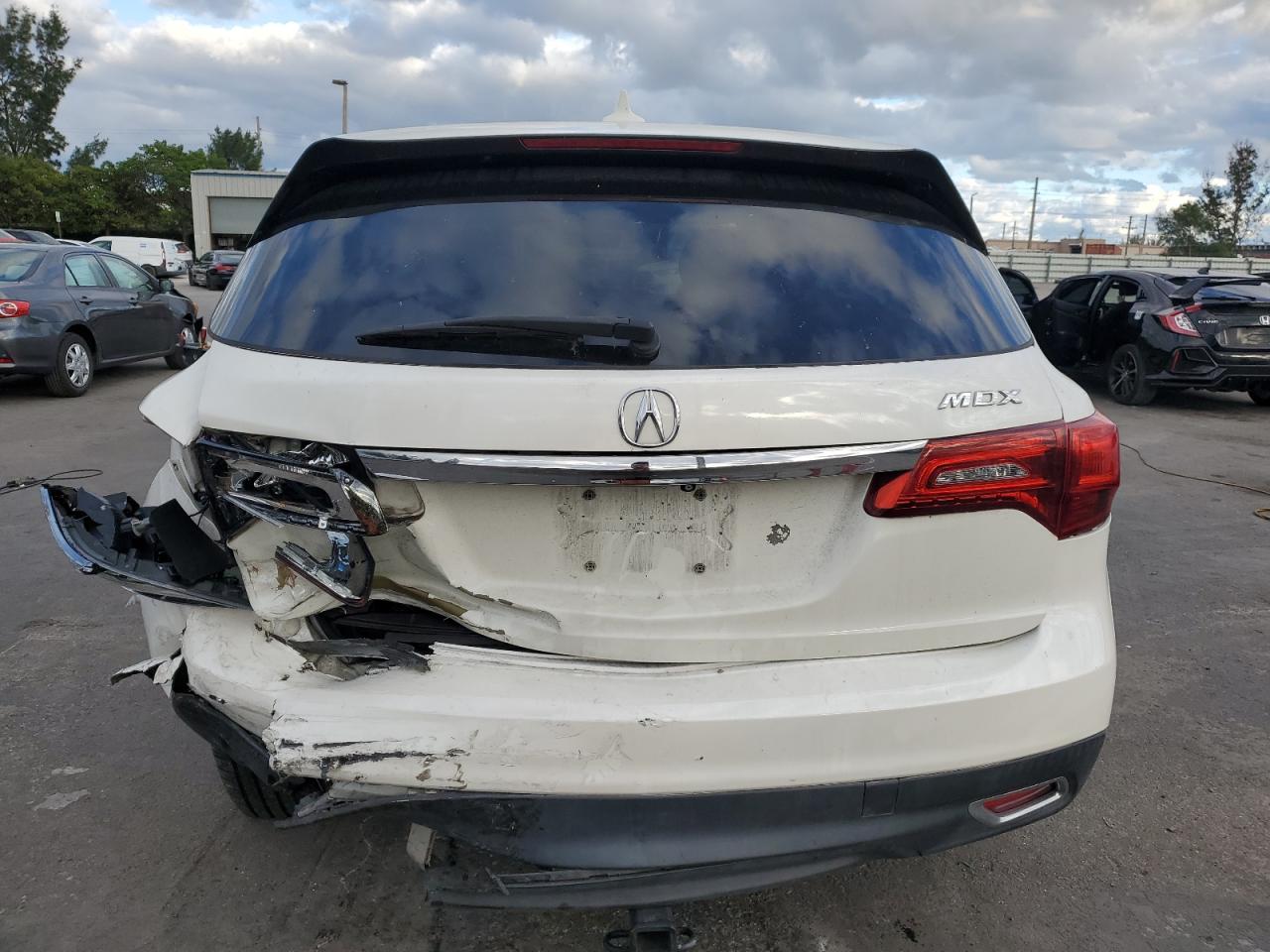 2016 Acura Mdx Technology VIN: 5FRYD3H48GB009250 Lot: 91945375