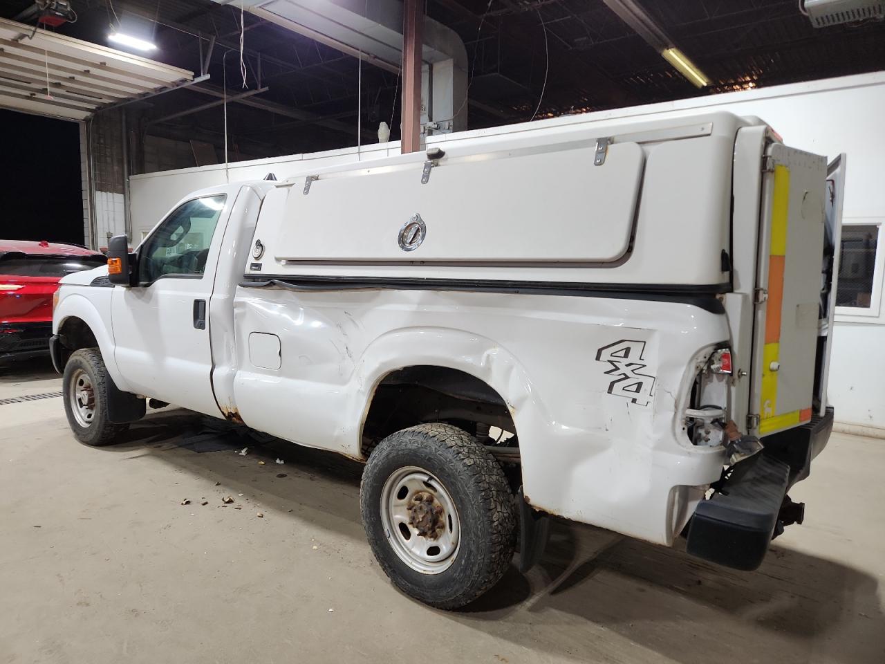 2013 Ford F250 Super Duty Utility / Service Truck white  gas 1FTBF2B62DEB31136 photo #3
