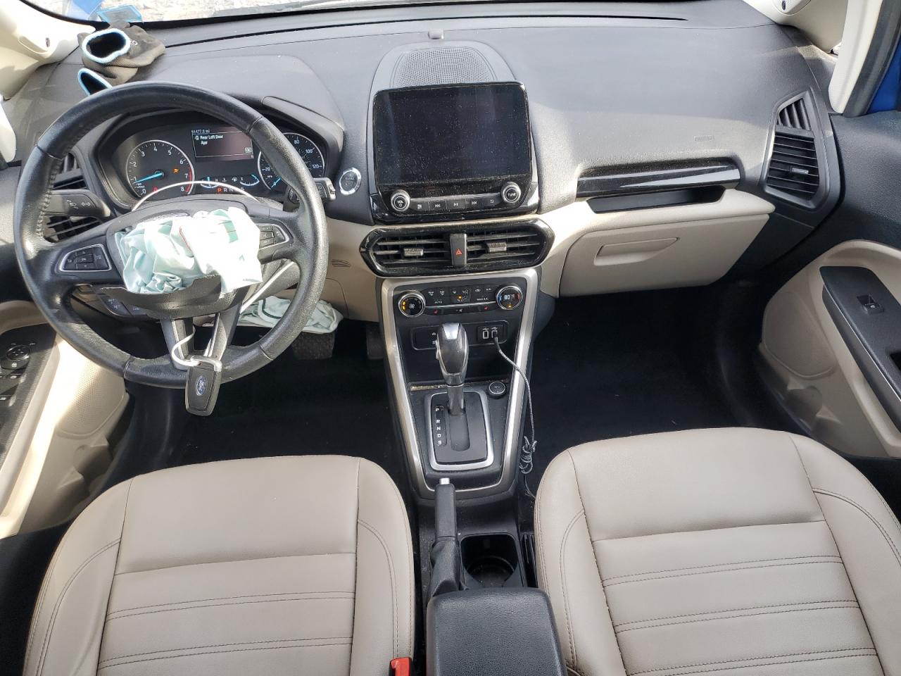 2021 Ford Ecosport Titanium VIN: MAJ6S3KL3MC400044 Lot: 90620965