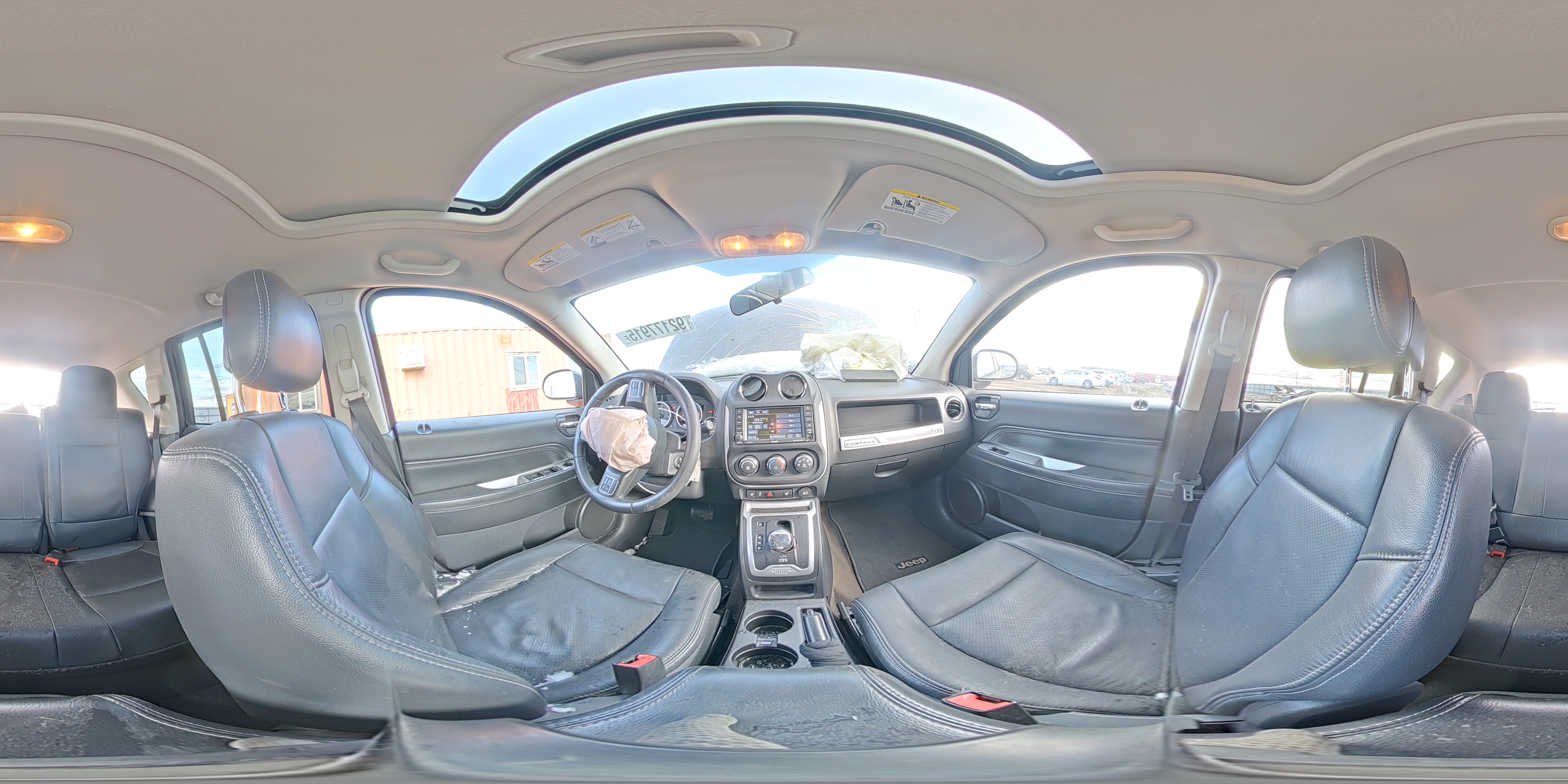 2014 Jeep Compass Latitude VIN: 1C4NJCEA4ED889732 Lot: 92177915