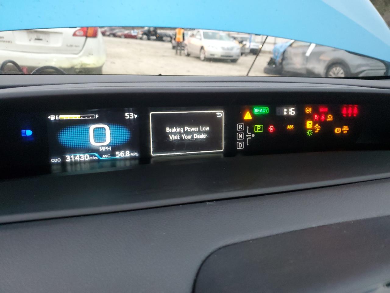 2022 Toyota Prius Night Shade VIN: JTDKAMFU2N3189795 Lot: 93822785