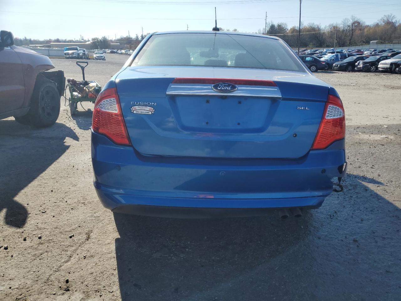 2011 Ford Fusion Sel VIN: 3FAHP0JA7BR328417 Lot: 92041935