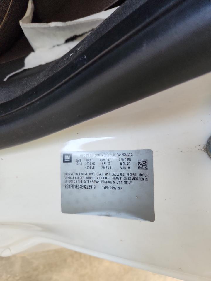 2014 Chevrolet Camaro Lt VIN: 2G1FB1E34E9223919 Lot: 92381435