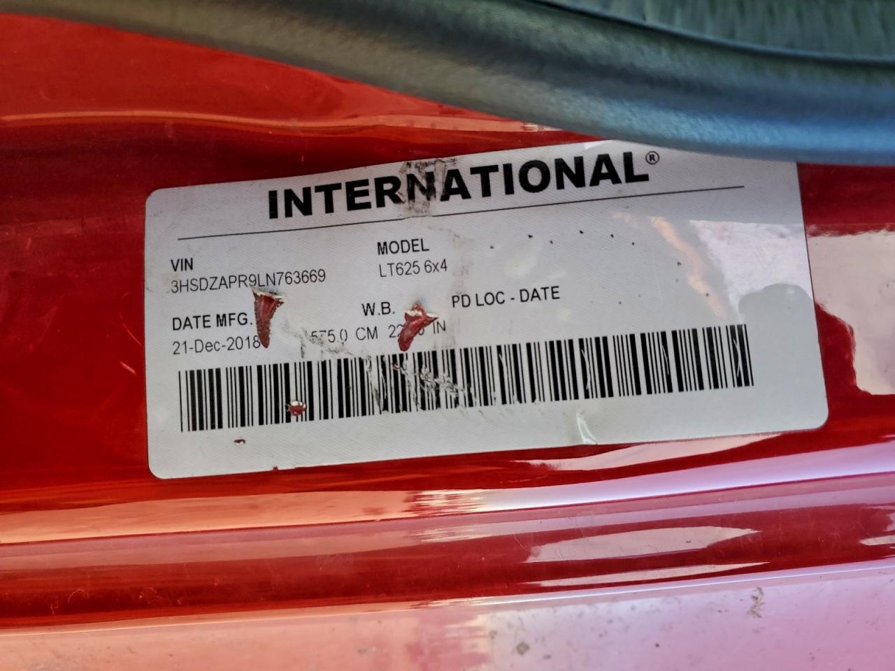 2020 International Lt625 VIN: 3HSDZAPR9LN763669 Lot: 94676175