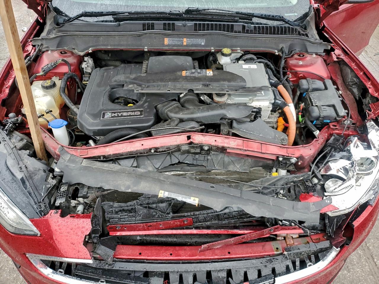 2019 Ford Fusion Se VIN: 3FA6P0LU3KR100543 Lot: 94351905