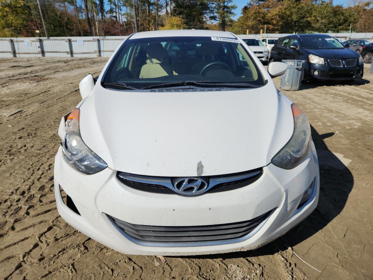 2013 Hyundai Elantra Gls VIN: 5NPDH4AE6DH351452 Lot: 91300355