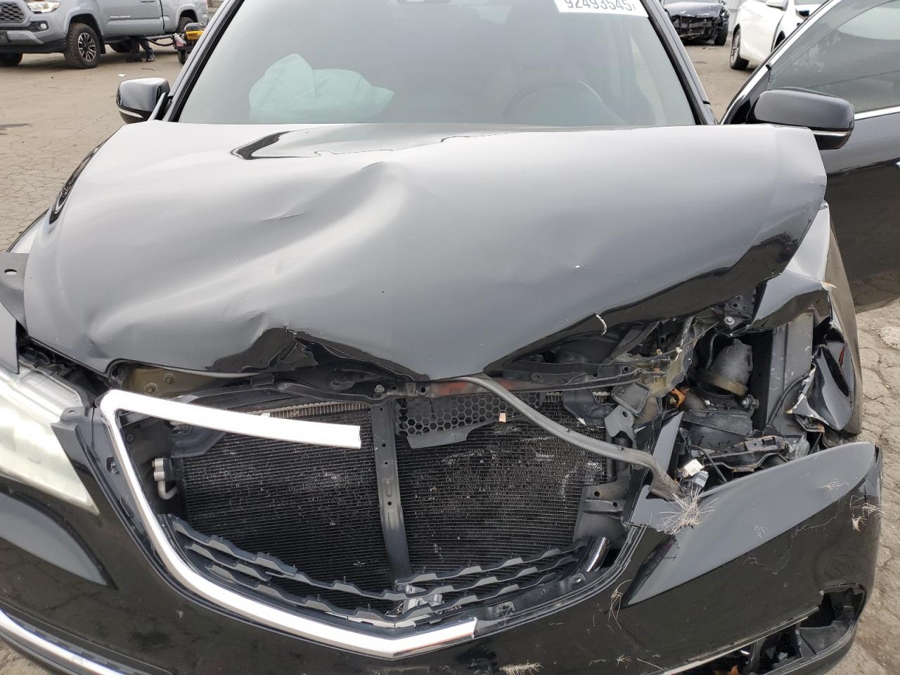 2015 Acura Mdx Technology VIN: 5FRYD4H48FB001721 Lot: 92493545