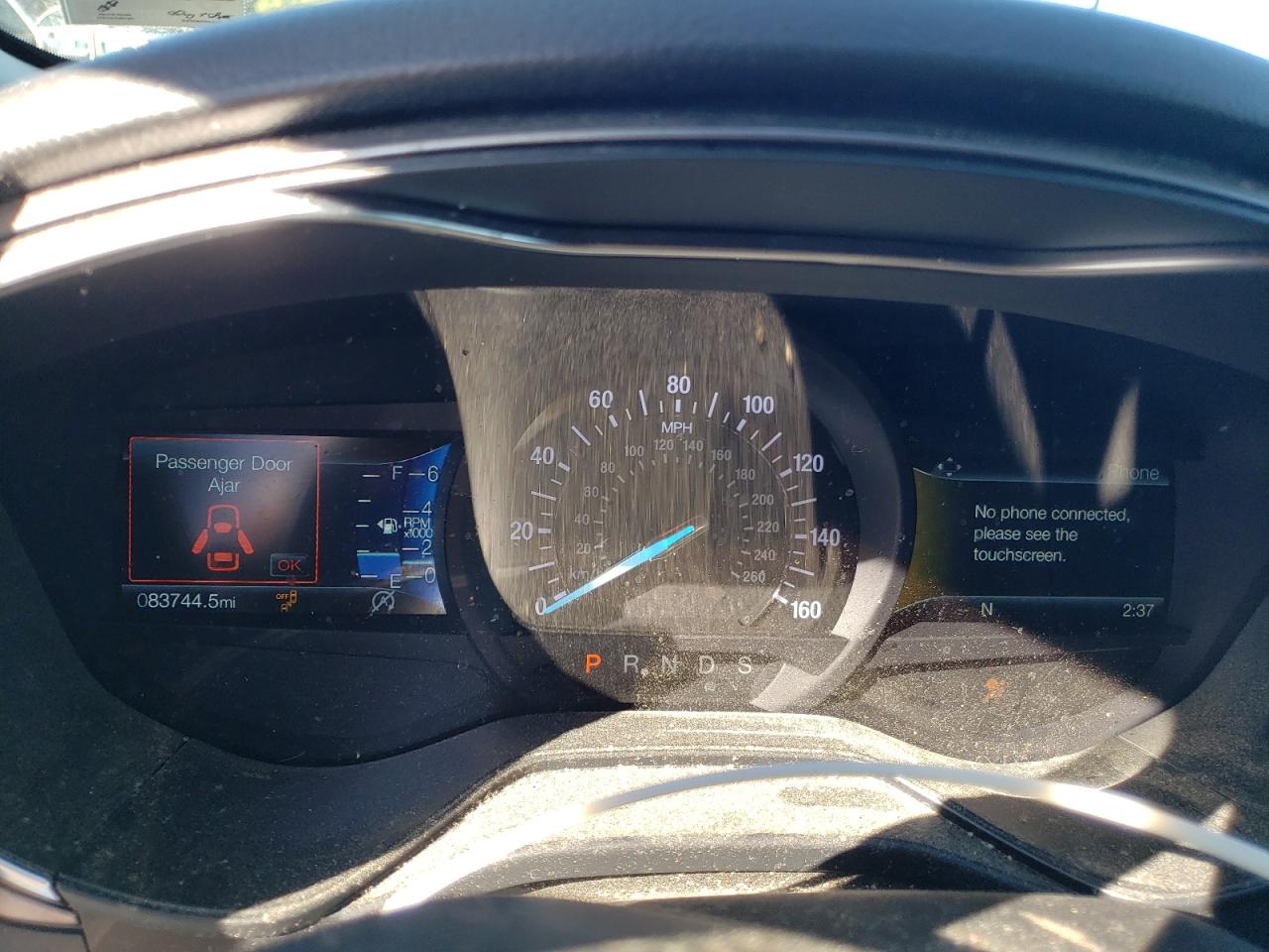 2019 Ford Fusion Se VIN: 3FA6P0HD6KR280335 Lot: 82545985