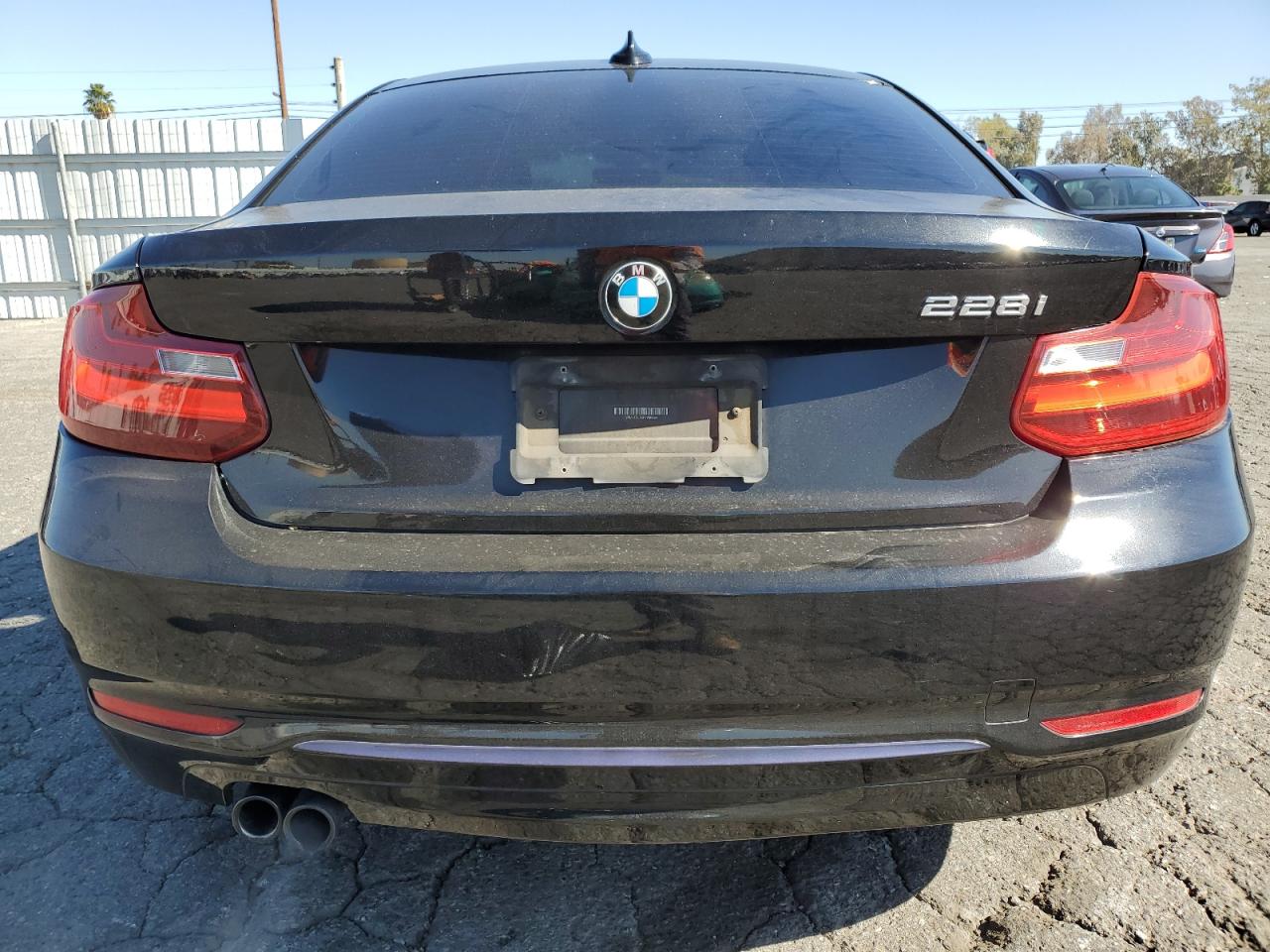 2015 BMW 228 I VIN: WBA1F5C55FV256862 Lot: 92123535