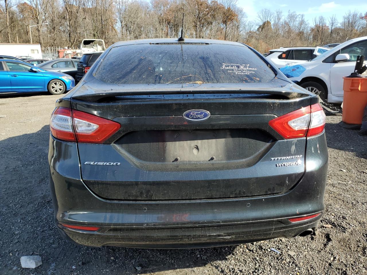 2014 Ford Fusion Titanium Hev VIN: 3FA6P0RU3ER264614 Lot: 92389995