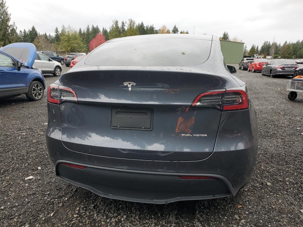 2022 Tesla Model Y VIN: 7SAYGDEE8NF576652 Lot: 92876055