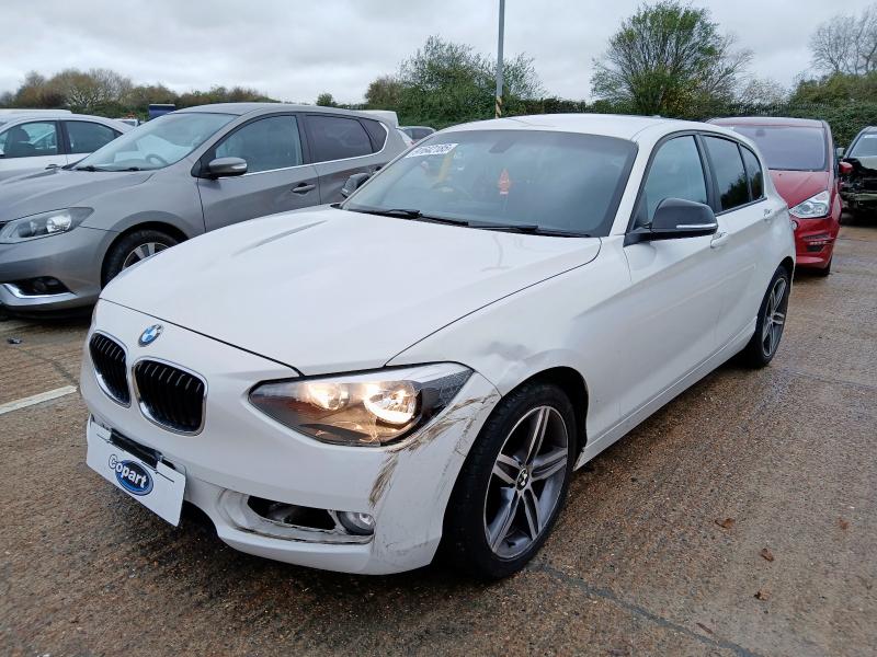 2011 BMW 1 SERIES 116D SPORT 5DR for sale at Copart SANDWICH