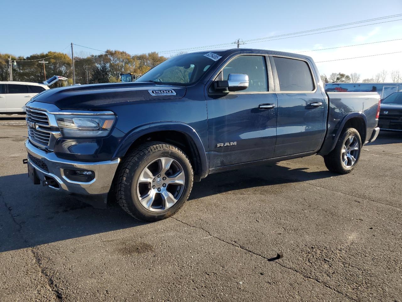 2021 Ram 1500 Laramie VIN: 1C6SRFJT3MN788203 Lot: 92264085