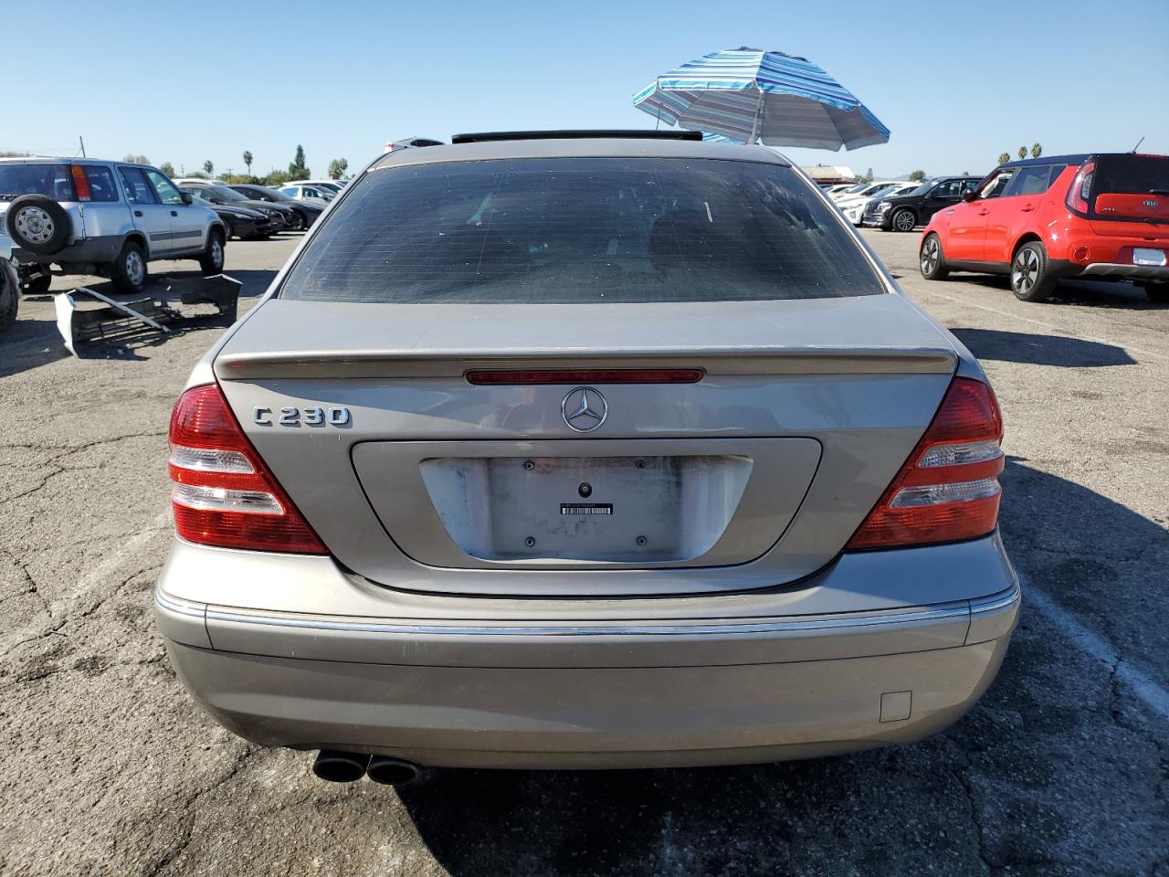 2007 Mercedes-Benz C 230 VIN: WDBRF52H47F856669 Lot: 91131995