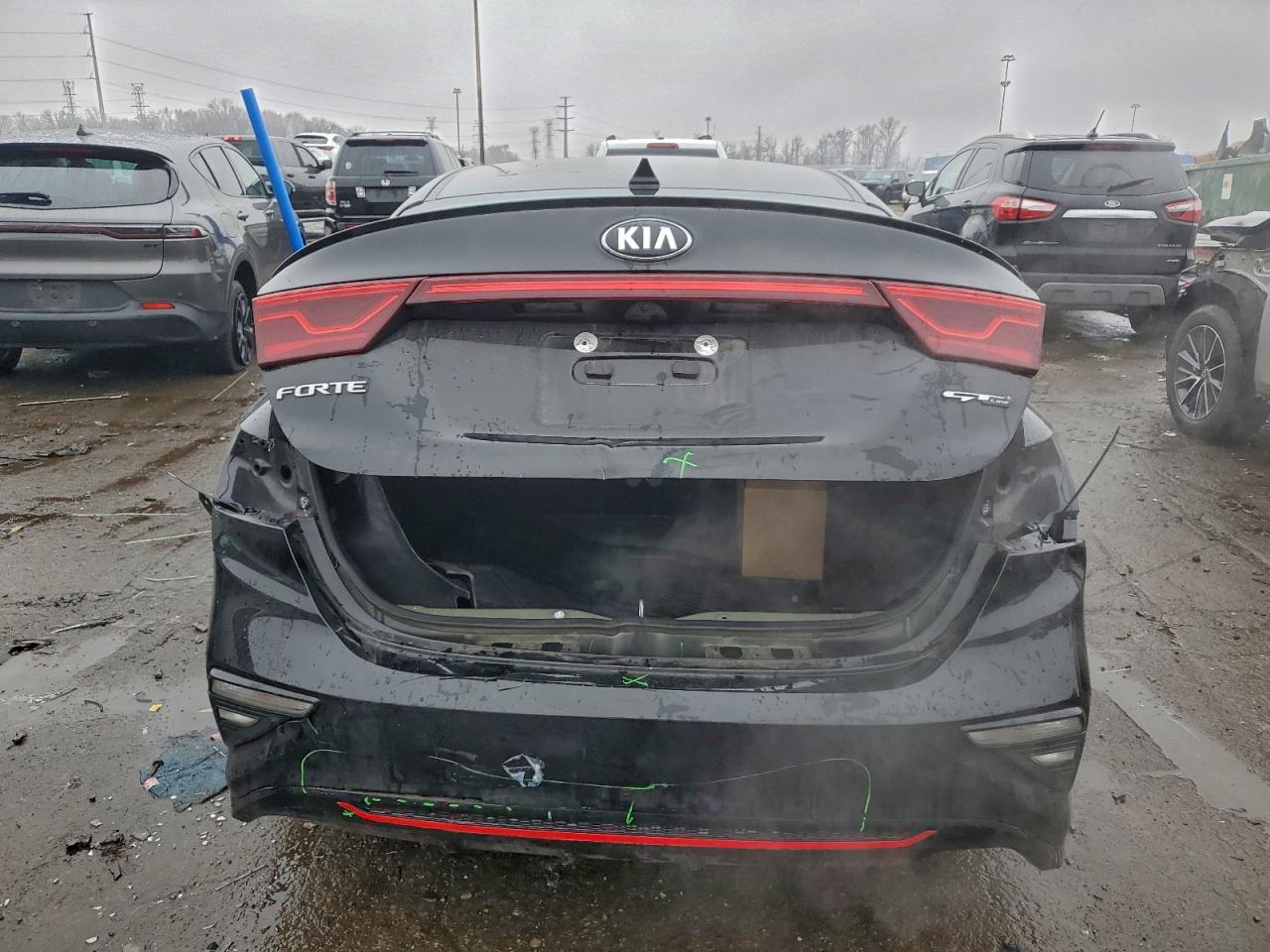 2021 Kia Forte Gt Line VIN: 3KPF34AD5ME403138 Lot: 94041195