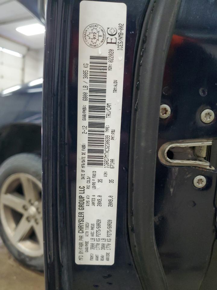 2012 Dodge Ram 1500 Sport VIN: 1C6RD7MTXCS230699 Lot: 90607915