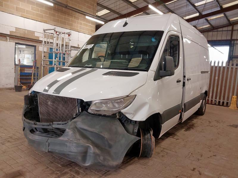2019 MERCEDES-BENZ SPRINTER 3.5T H1 VAN for sale at Copart SANDWICH