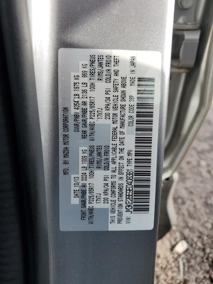 2014 Mazda Cx-5 Sport VIN: JM3KE2BE9E0408381 Lot: 92747965