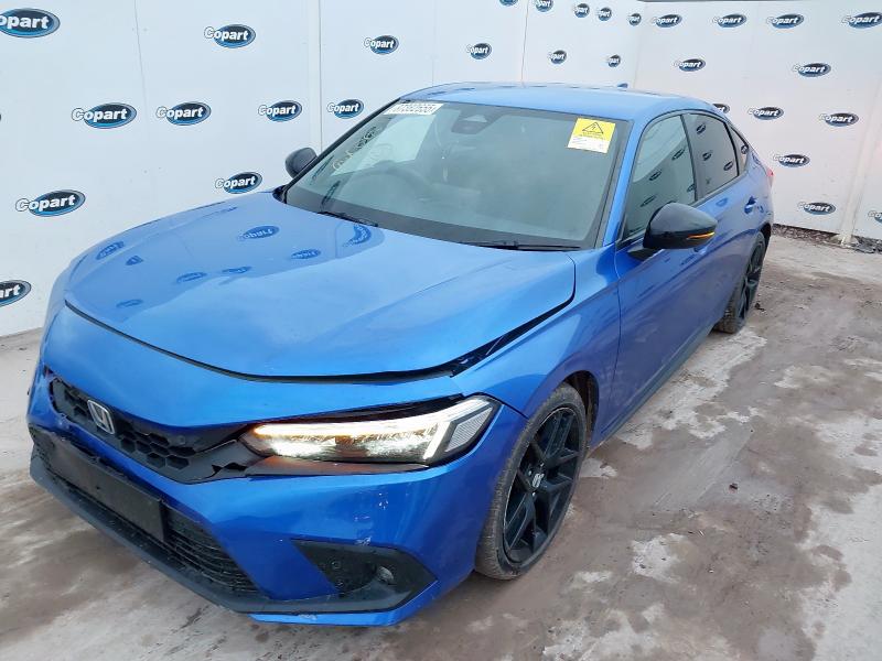 2022 HONDA CIVIC 2.0 EHEV SPORT 5DR CVT for sale at Copart BRISTOL
