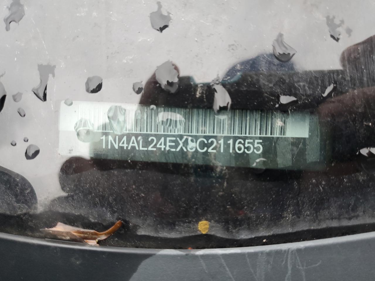 2008 Nissan Altima 2.5S VIN: 1N4AL24EX8C211655 Lot: 93154485