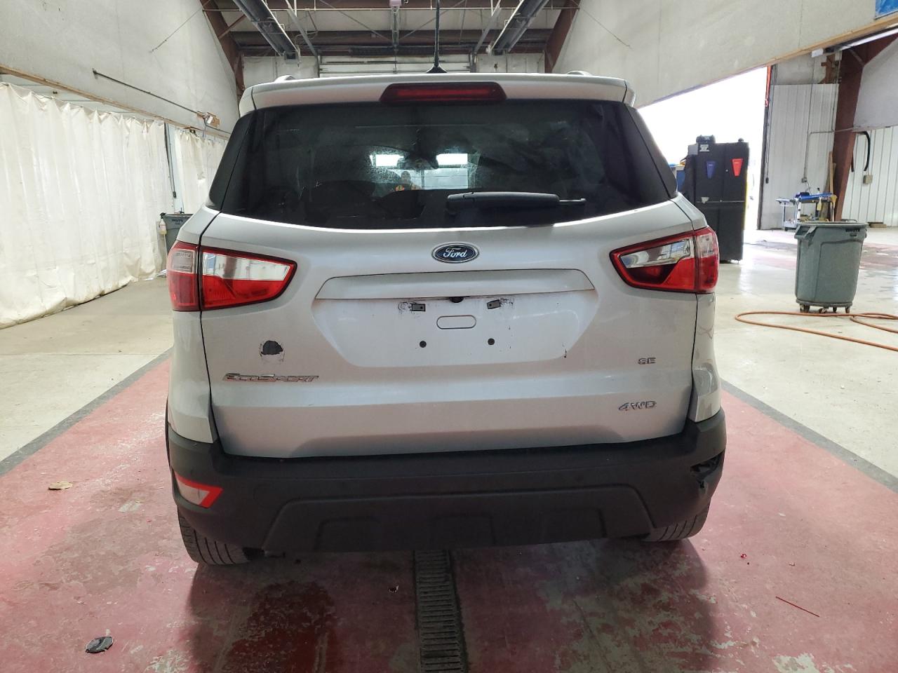 2020 Ford Ecosport Se VIN: MAJ6S3GLXLC335894 Lot: 91167015