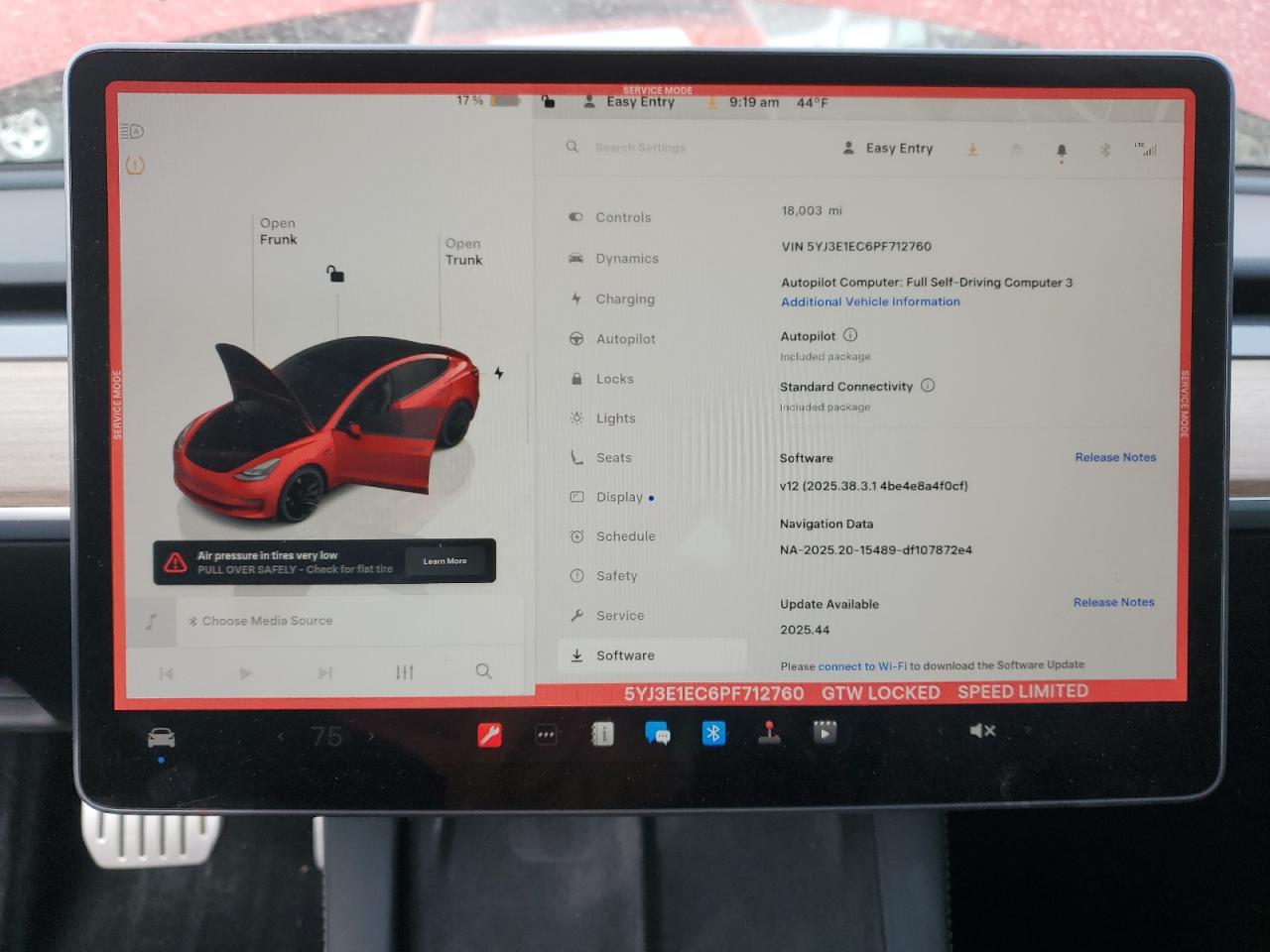 2023 Tesla Model 3 VIN: 5YJ3E1EC6PF712760 Lot: 91697215