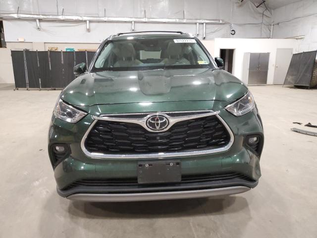  TOYOTA HIGHLANDER 2023 Зеленый