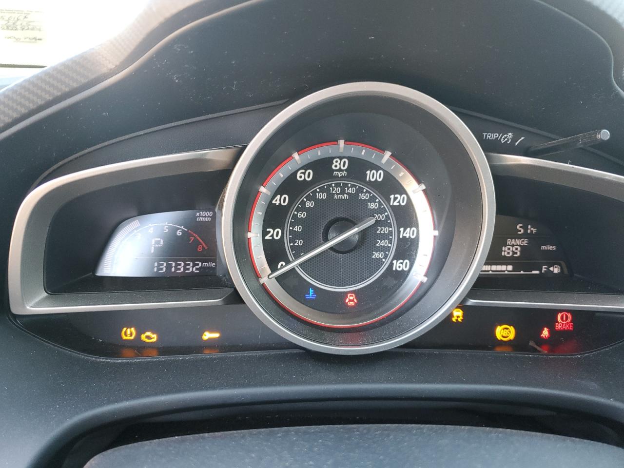 2015 Mazda 3 Touring VIN: JM1BM1L71F1250166 Lot: 93117925