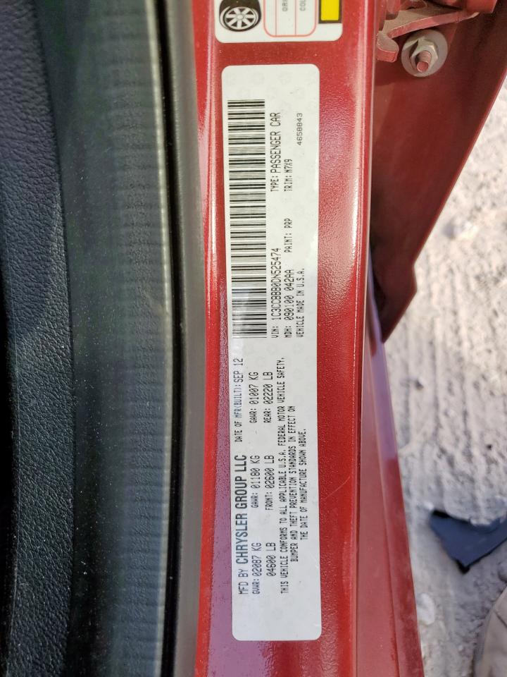 2013 Chrysler 200 Touring VIN: 1C3CCBBB0DN525474 Lot: 91695635