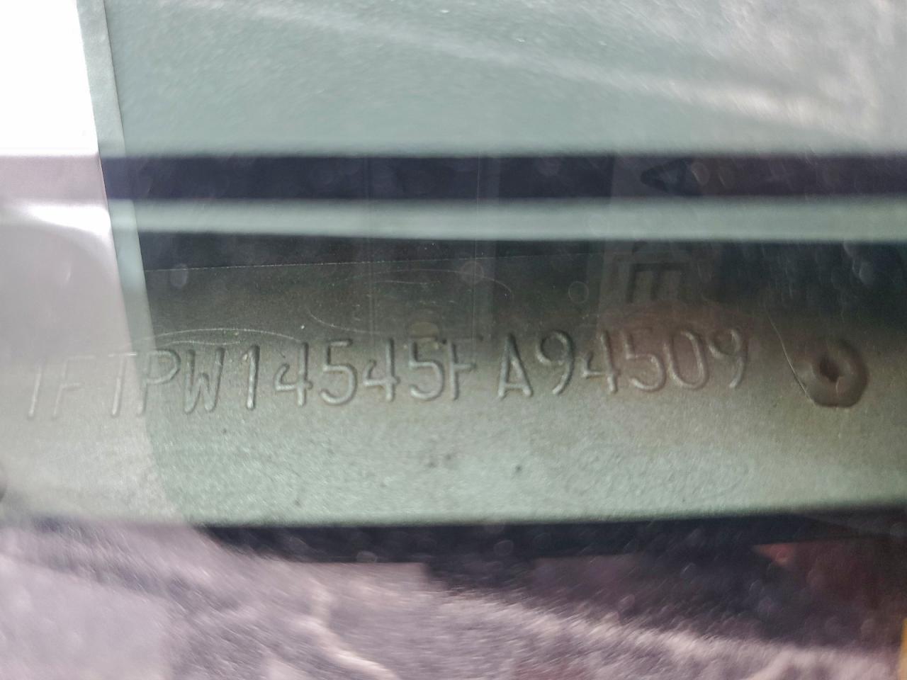 2005 Ford F150 Supercrew VIN: 1FTPW14545FA94509 Lot: 93291505