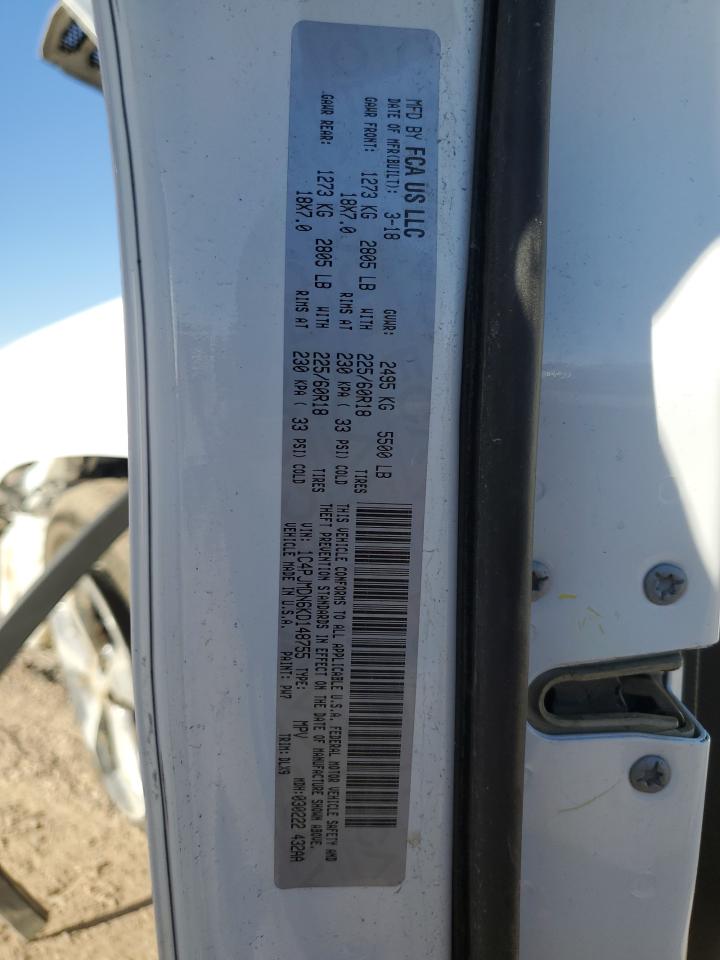 2019 Jeep Cherokee Limited VIN: 1C4PJMDN6KD148755 Lot: 91837685