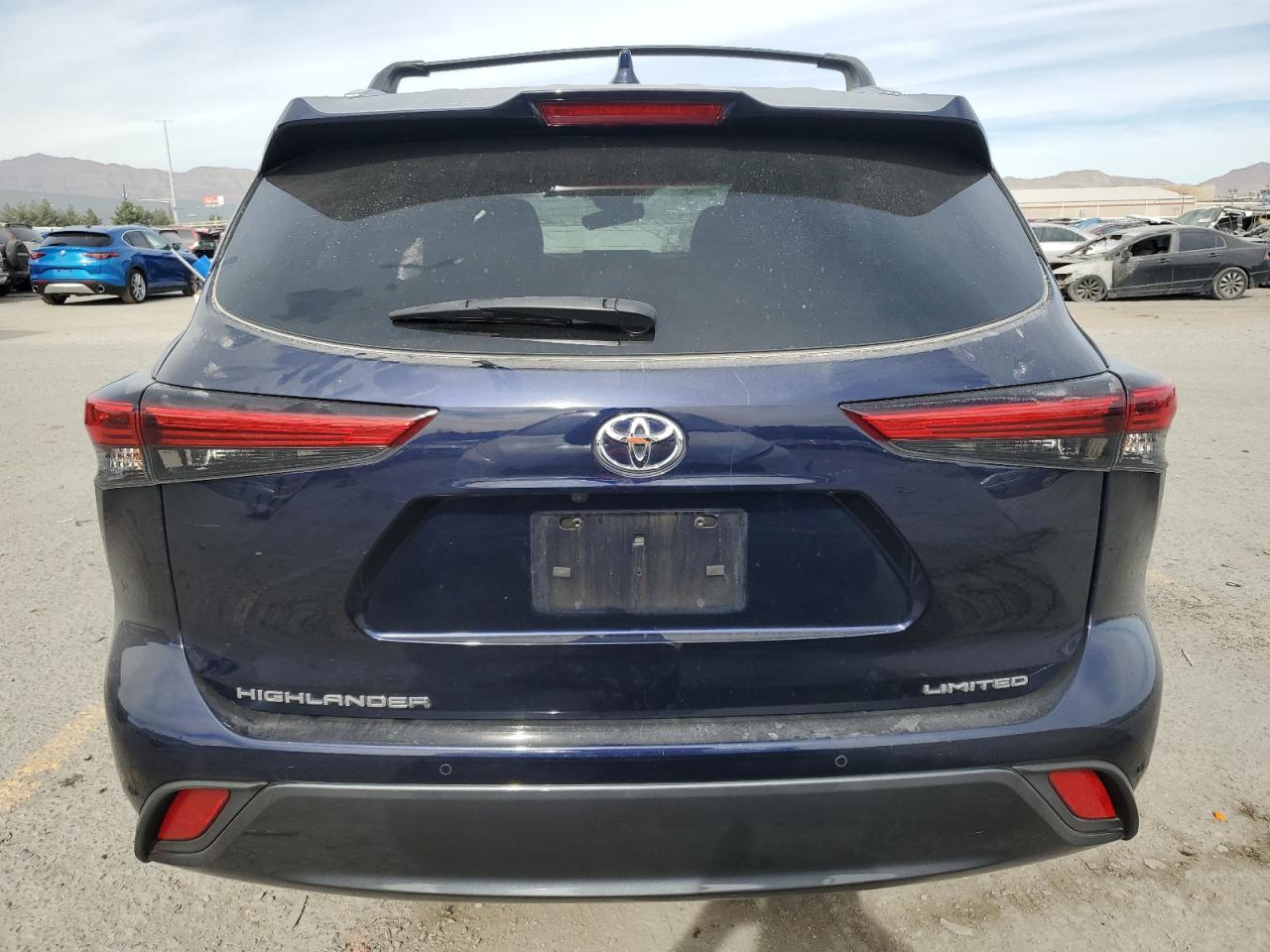 2022 Toyota Highlander Limited VIN: 5TDYZRAH5NS129549 Lot: 92433005
