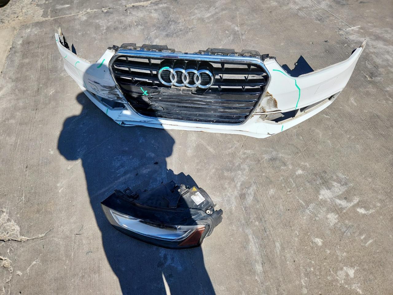 2015 Audi A4 Premium VIN: WAUBFAFL6FN028182 Lot: 91012875