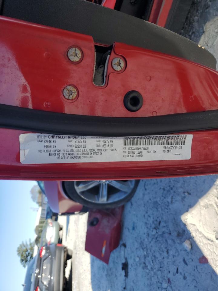 2015 Dodge Challenger Sxt VIN: 2C3CDZAG2FH733838 Lot: 92240495