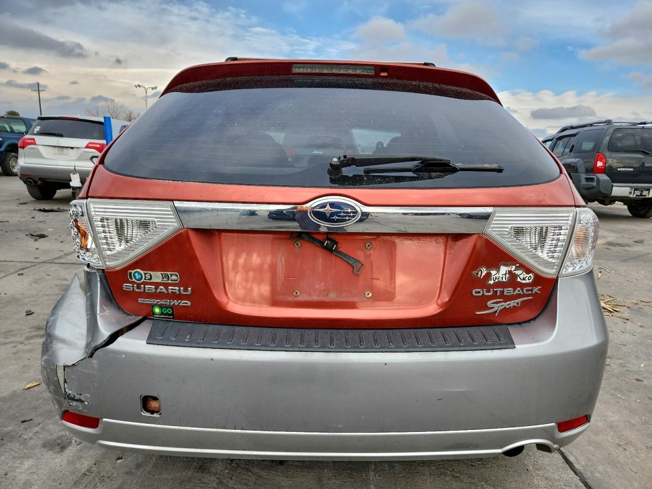 2010 Subaru Impreza Outback Sport VIN: JF1GH6D60AH800699 Lot: 94117695