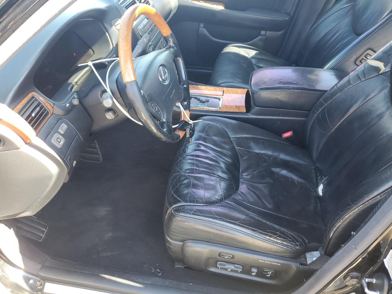 2001 Lexus Ls 430 VIN: JTHBN30F210013302 Lot: 85086135