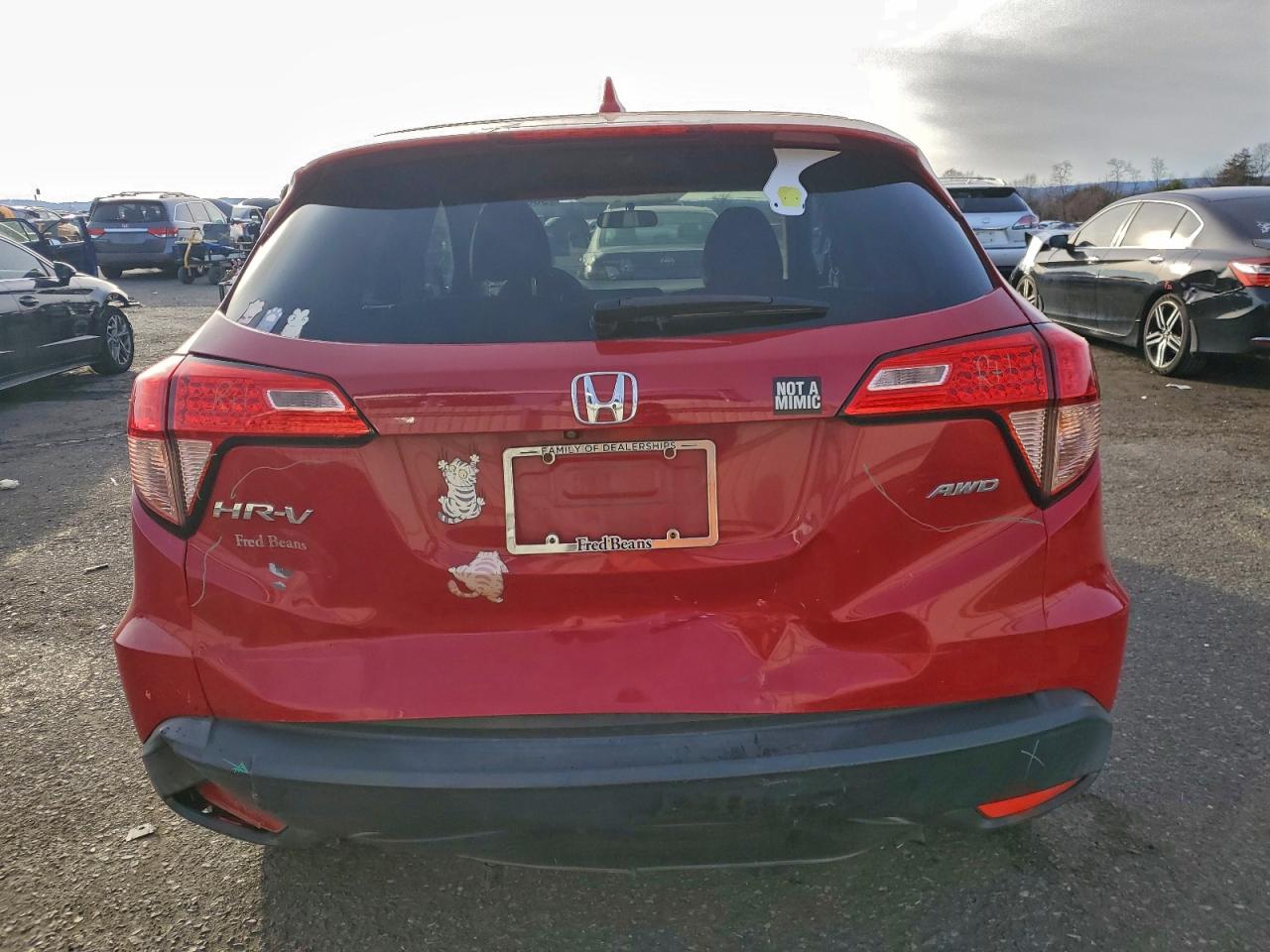 2016 Honda Hr-V Ex VIN: 3CZRU6H54GM719980 Lot: 93643175