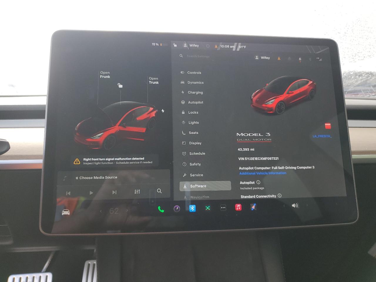 2021 Tesla Model 3 VIN: 5YJ3E1ECXMF097321 Lot: 93721795