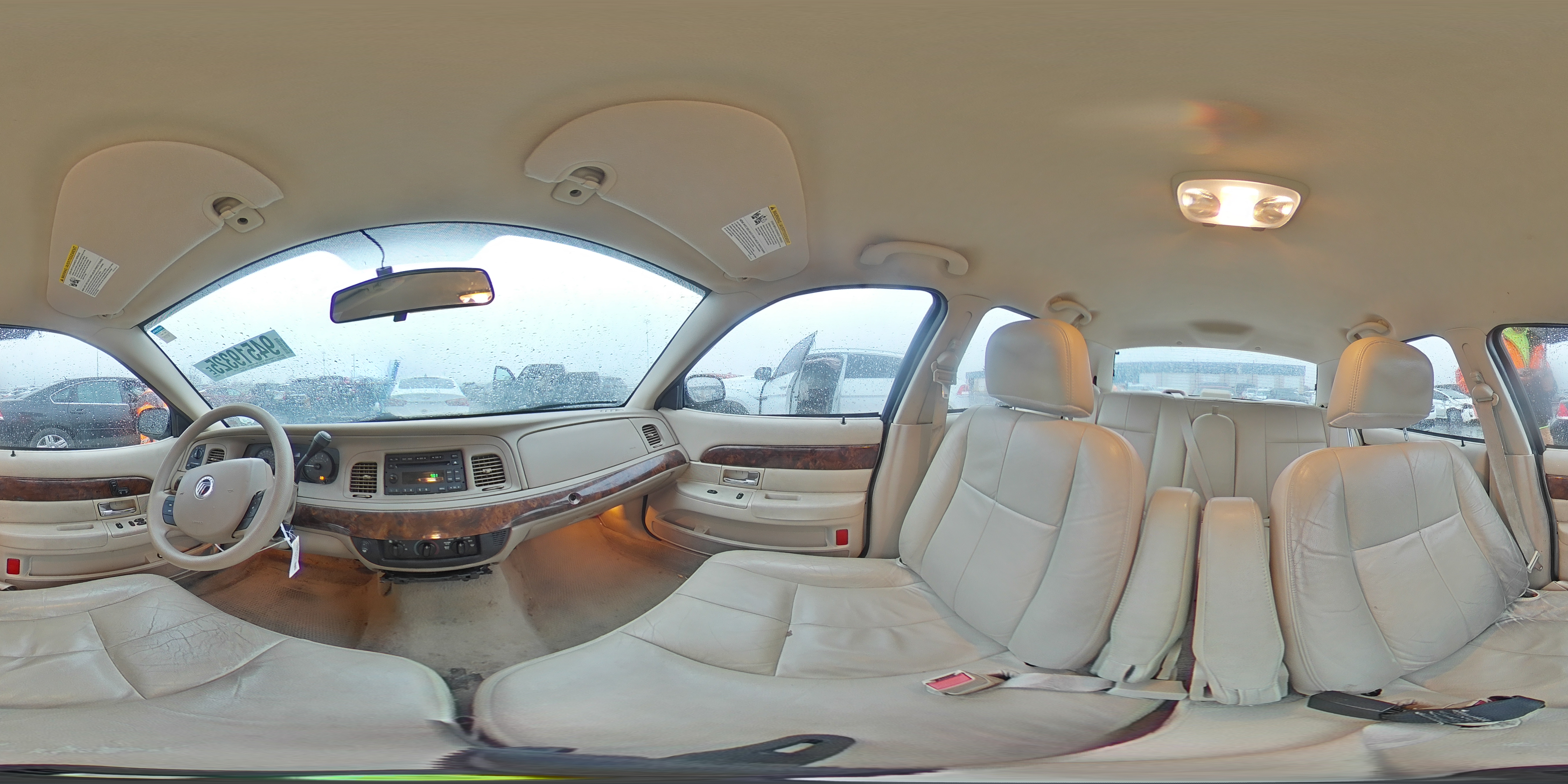 2008 Mercury Grand Marquis Gs VIN: 2MEFM74V78X608333 Lot: 94519325